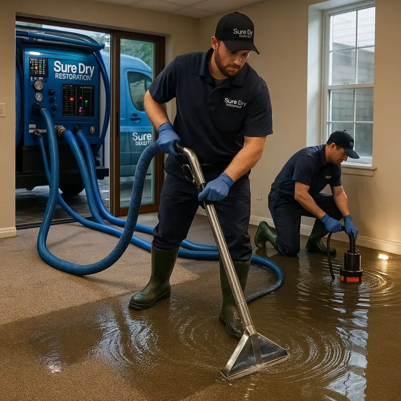 Water Extraction and Removal process in Worth County, GA